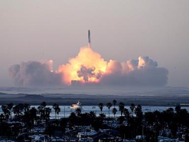 SpaceX launches Starship rocket in explosive 2nd test flight