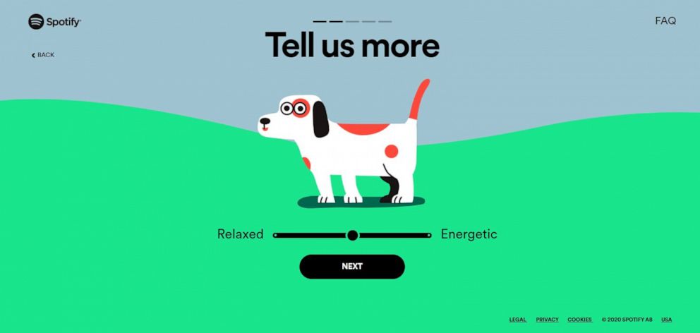 PHOTO: Spotify has launched a new playlist feature for pet owners.