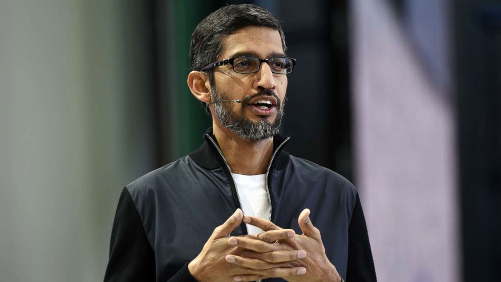 Google CEO Sundar Pichai promises to 'drop everything else' to address ...