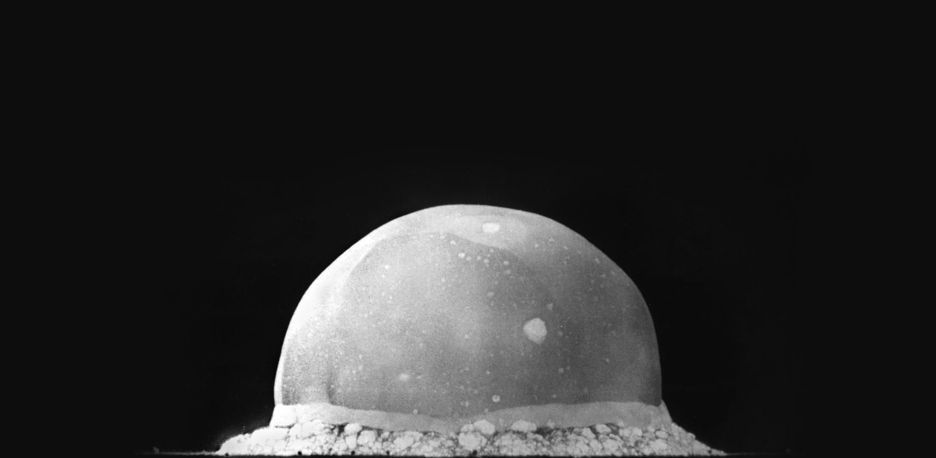PHOTO: The Manhattan Project's efforts to build the first atomic bomb led to the Trinity test on July 16, 1945.