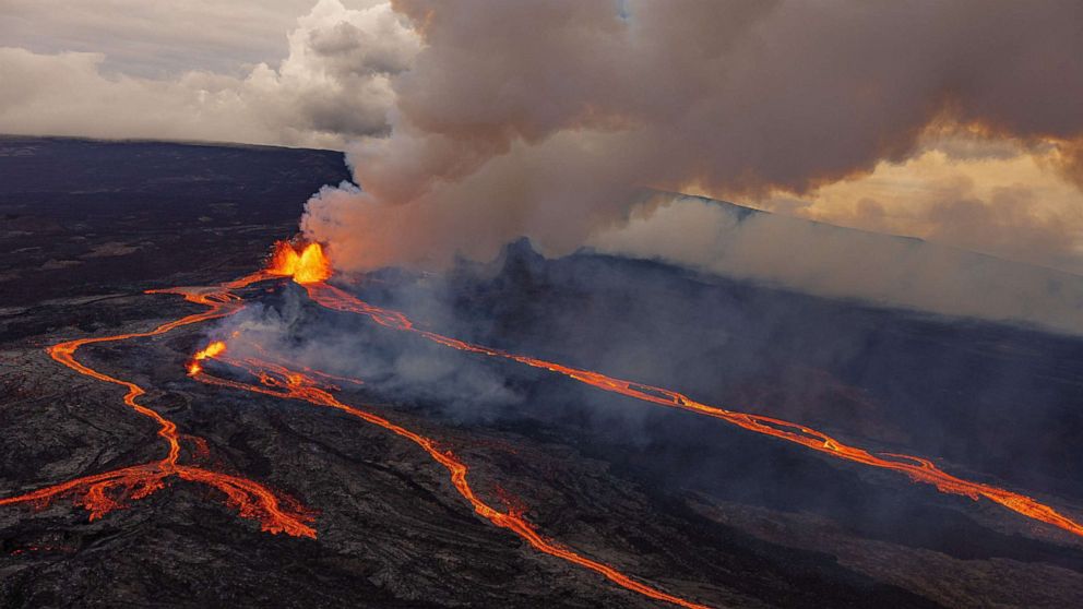 Una historia reciente de erupciones volcánicas y su impacto, como la erupción de Mauna Loa