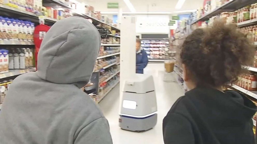 PHOTO: Walmart has started using autonomous robots to track store inventory in a pilot program that has left customers with mixed reactions.