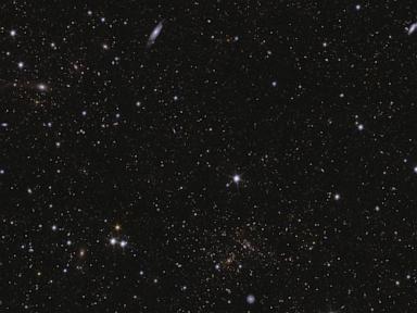 European telescope studying the dark universe unveils new images of distant galaxies