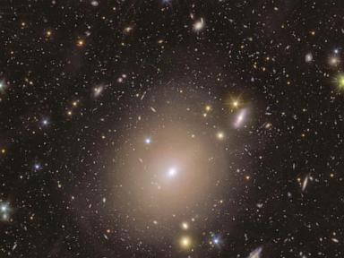 Space telescope spots rare 'Einstein ring' of light around nearby galaxy