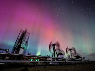 Northern lights may be faintly visible across parts of the US on Thanksgiving