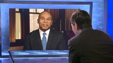 VIDEO: ABC News' Dan Harris and Mass. Gov. Deval Patrick on the one-year anniversary of the Boston Marathon bombings. 