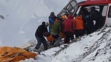 Climber Captures Dramatic Video of Everest Earthquake Video - ABC News