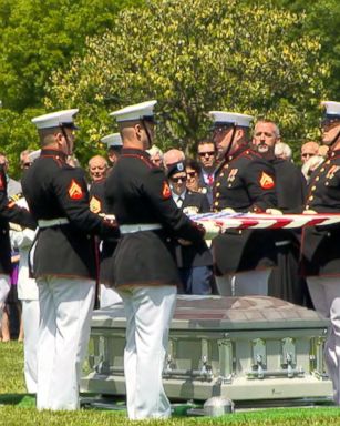 VIDEO: Missing Marine laid to rest nearly 50 years after plane shot down in Vietnam War