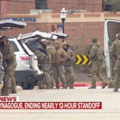 FBI synagogue standoff ends with hostages safe, suspect dead
