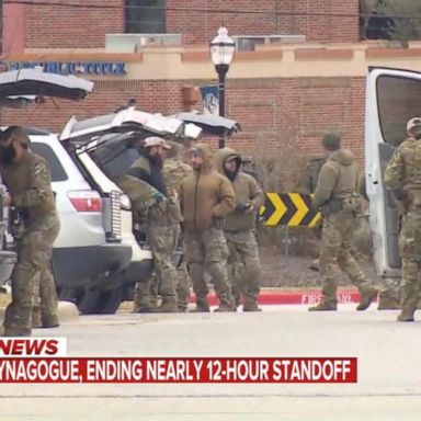 VIDEO: FBI synagogue standoff ends with hostages safe, suspect dead