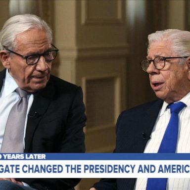 VIDEO: How Watergate changed the presidency and America: Woodward and Bernstein