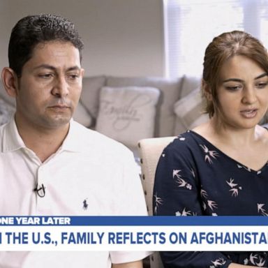 VIDEO: Family reflects on life in America 1 year after fleeing Taliban rule in Afghanistan