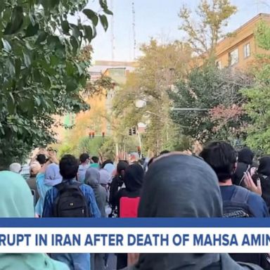 VIDEO: Protests erupt in Iran after death of Mahsa Amini