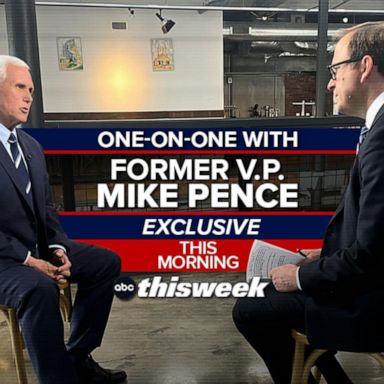 VIDEO: ONE-ON-ONE WITH FORMER VICE PRESIDENT MIKE PENCE