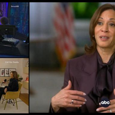 VIDEO: Kamala Harris goes on media blitz ahead of election