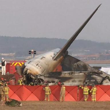 VIDEO: 2 rescued, 179 dead in South Korean plane crash