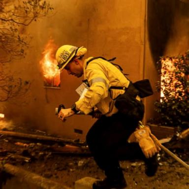 VIDEO: Wildfires in Los Angeles enter a sixth day of destruction