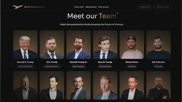 Trump family crypto firm raises concerns over potential conflicts of interest
