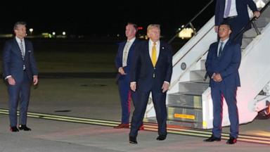 VIDEO: How Trump pulled off a secret plane switch