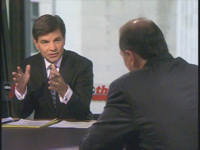 David Axelrod speaks with George about executive bonuses