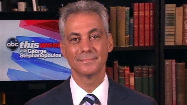VIDEO: The Chicago mayor on election debates over tax returns and outsourcing.