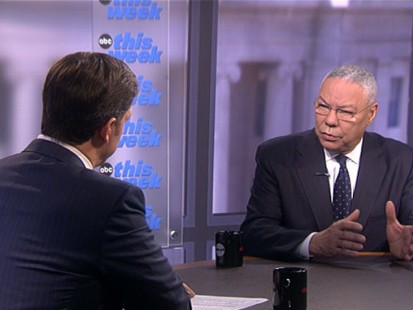 VIDEO: Colin Powell on "This Week"