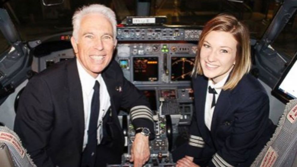 Jen Byrne said flying with her dad is "what I've wanted since I was 8 years old." 