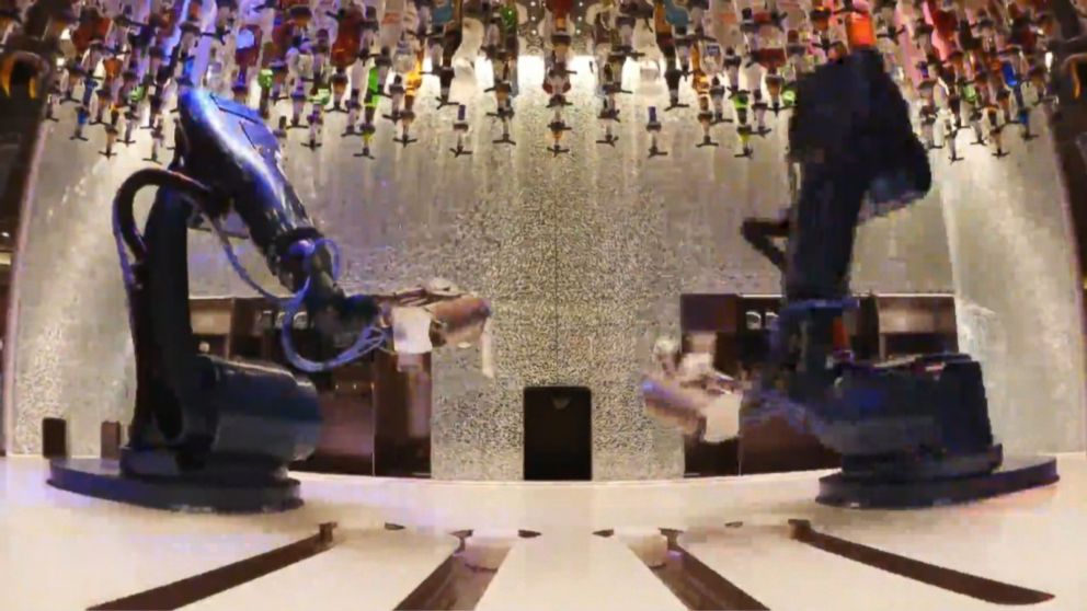 carnival cruise robot bartender