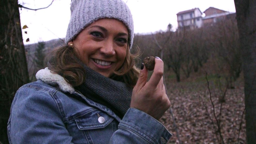 Treasure Hunt Ginger Zee Searches For Rare Expensive Italian White Truffles Abc News