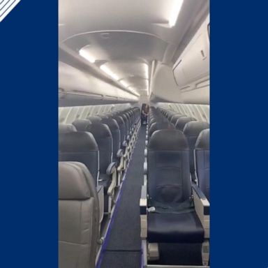 VIDEO: Man records his 'private jet' experience as only customer on Delta flight