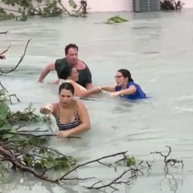 VIDEO: Hurricane Dorian pummels the Bahamas for more than 24 hours