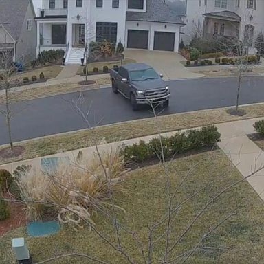 VIDEO: Pickup truck slides down icy street in Tennessee