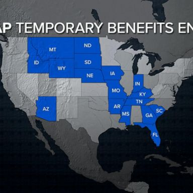 VIDEO: Nearly 30 million Americans at risk as expanded SNAP benefits set to expire 