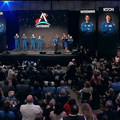 VIDEO: NASA announces crew that will survey moon as part of Artemis II mission