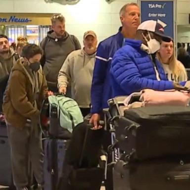 VIDEO: Millions take to the skies ahead of Thanksgiving 