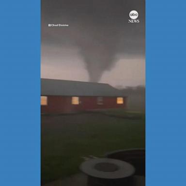 VIDEO: Powerful tornado touches down in Fryburg, Ohio