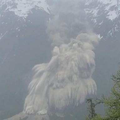 VIDEO: Swiss glacier collapse buries mountain village