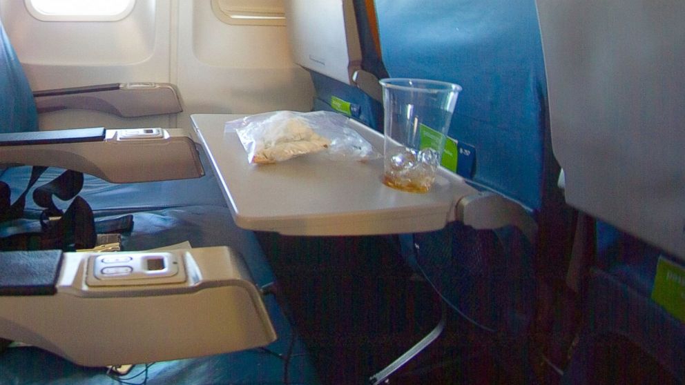 The germs are closer than you think, according to a recent report on the dirtiest spot on an airplane. 