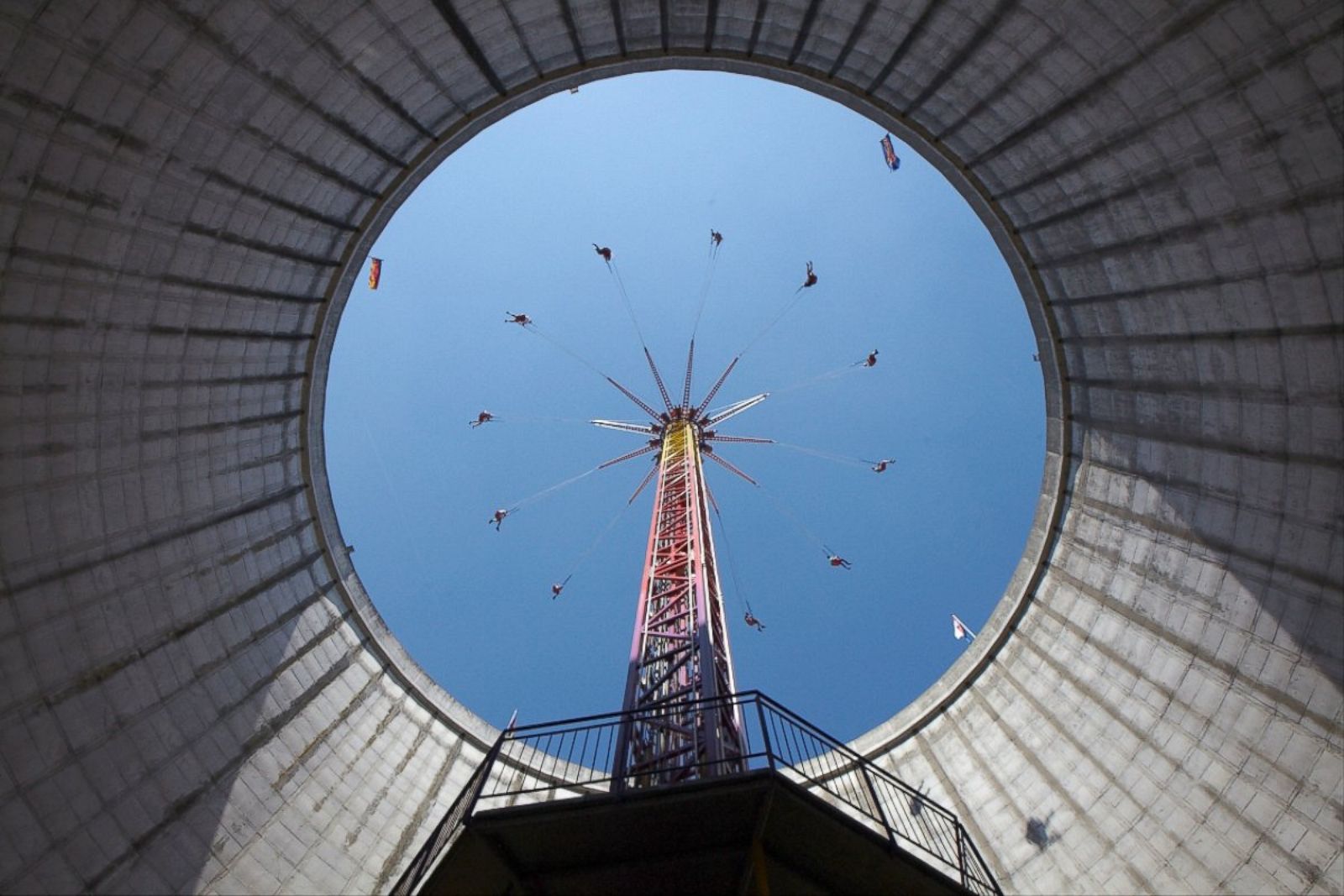 This German Amusement Park Is Inside A Nuclear Power Plant