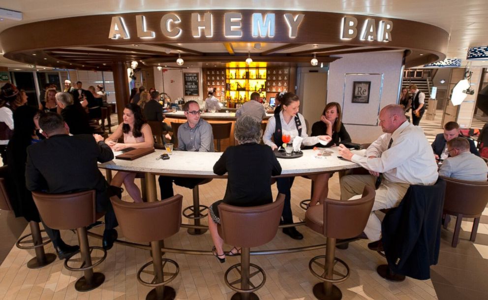 PHOTO: Carnival Horizon Alchemy Bar. 