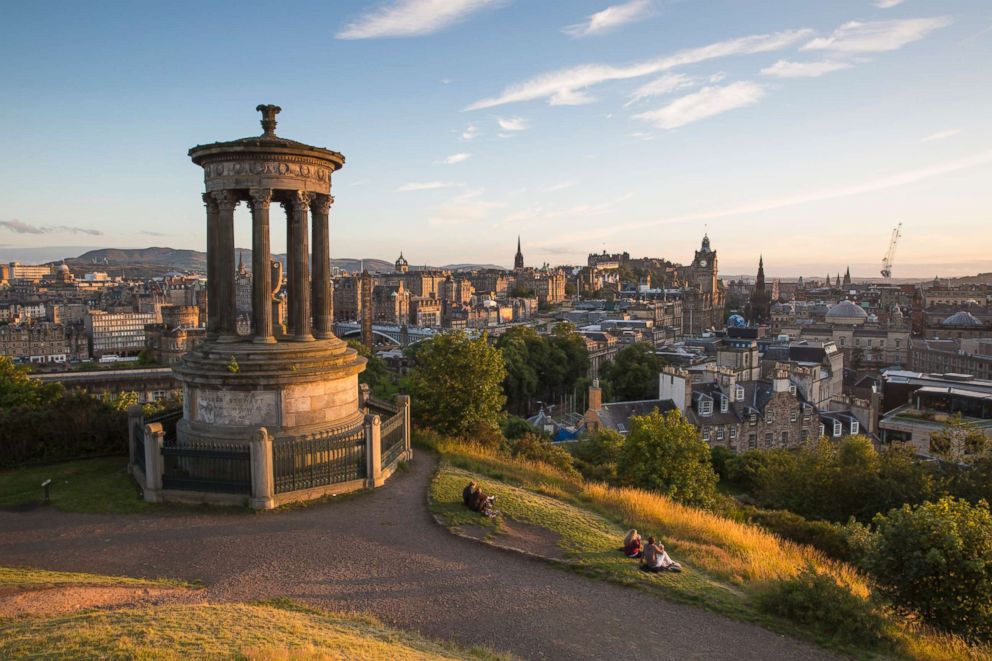 "Game of Thrones" scenes are filmed in Scotland's capital of Edinburgh. 