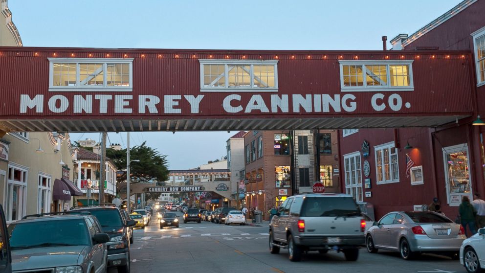 Cannery Row in Pacific Grove, Calif.