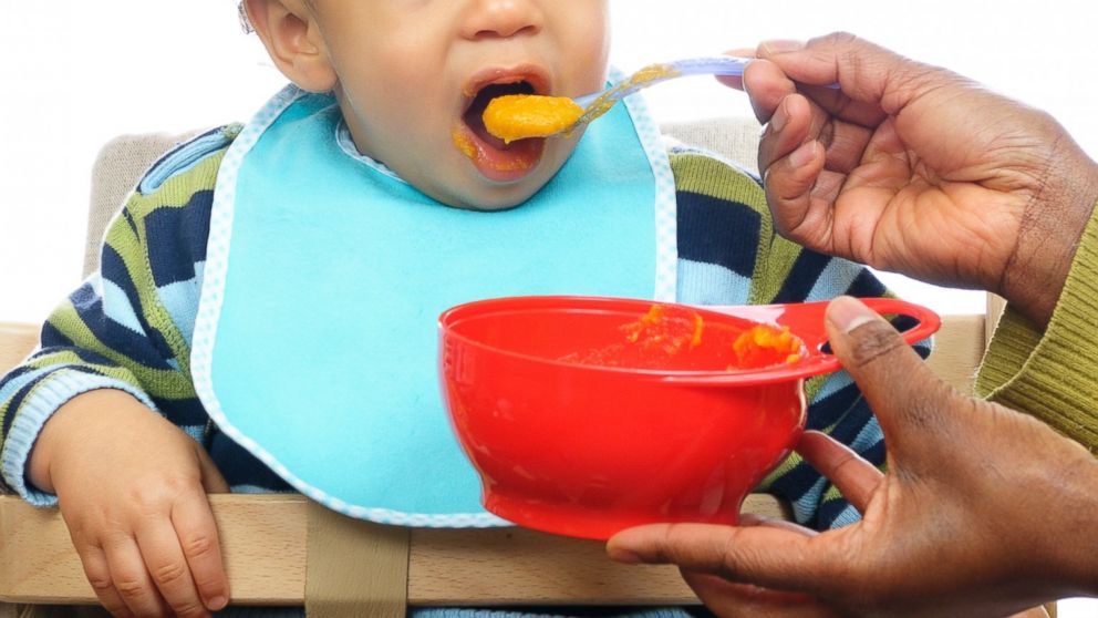 PHOTO: Gourmet baby food menus are the latest trend for well-heeled traveling tots.