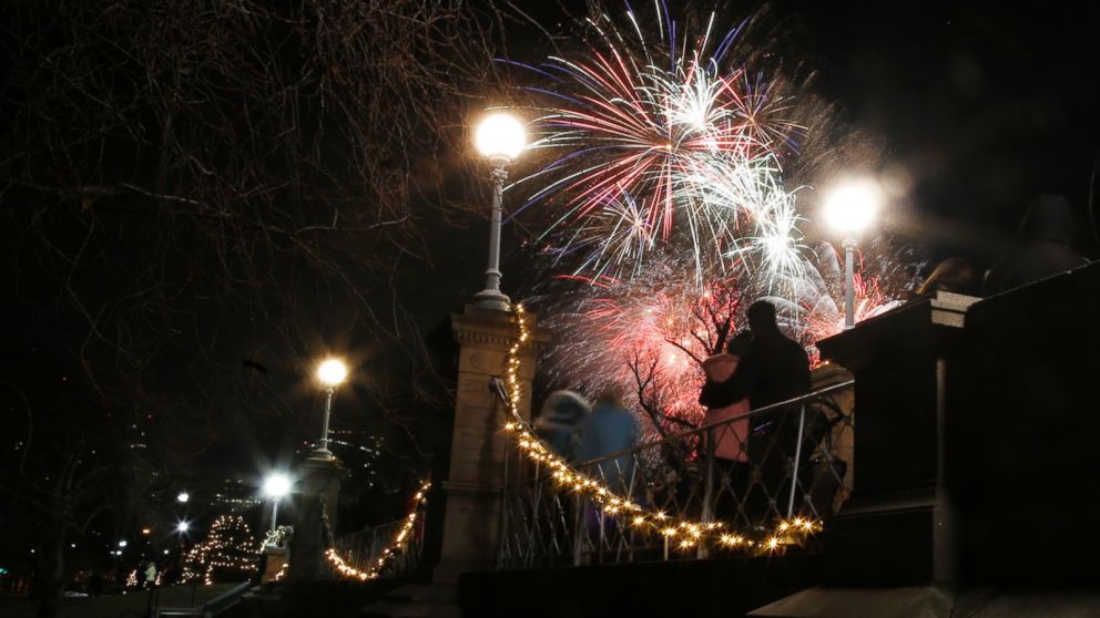 First Night activities take place throughout the city of Boston, Dec. 31, 2013. 