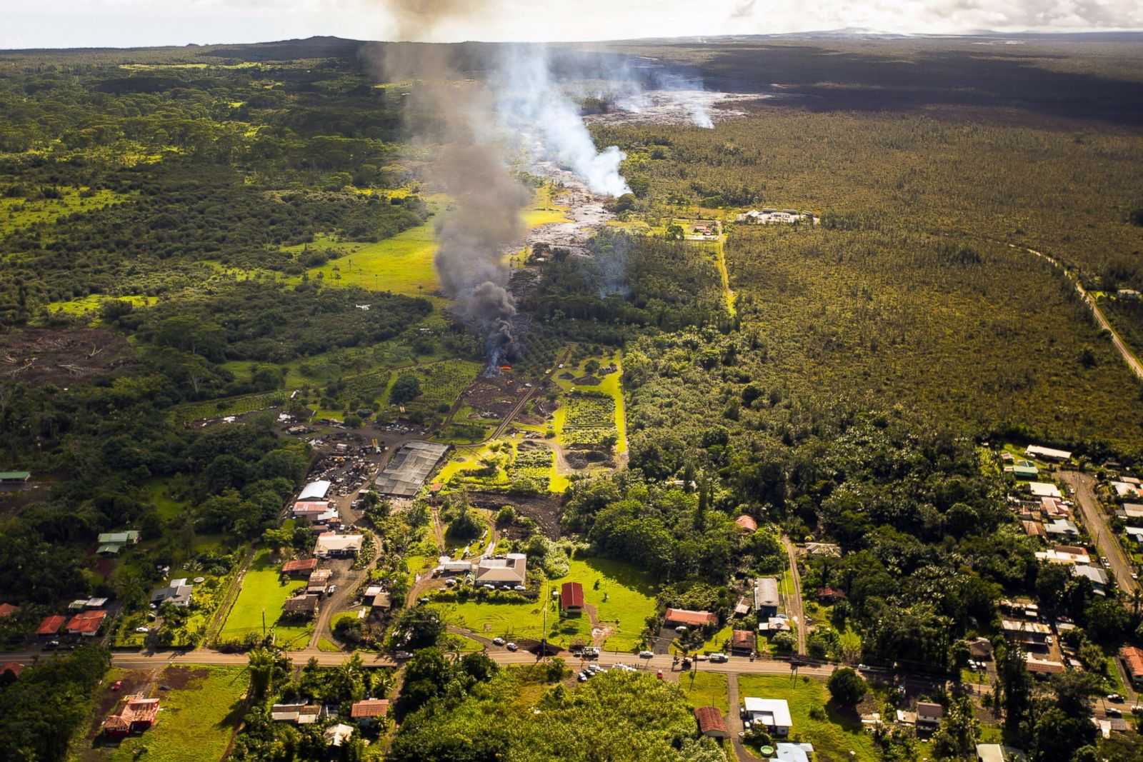 Volcano City Hawaii