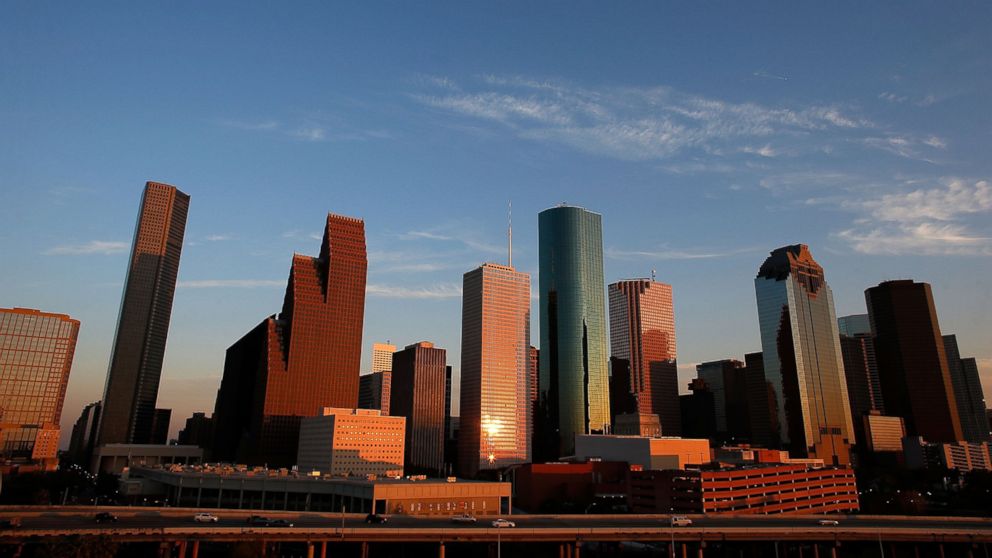 PHOTO: A view of the Houston skyline in Houston, Tex., March 26, 2013.