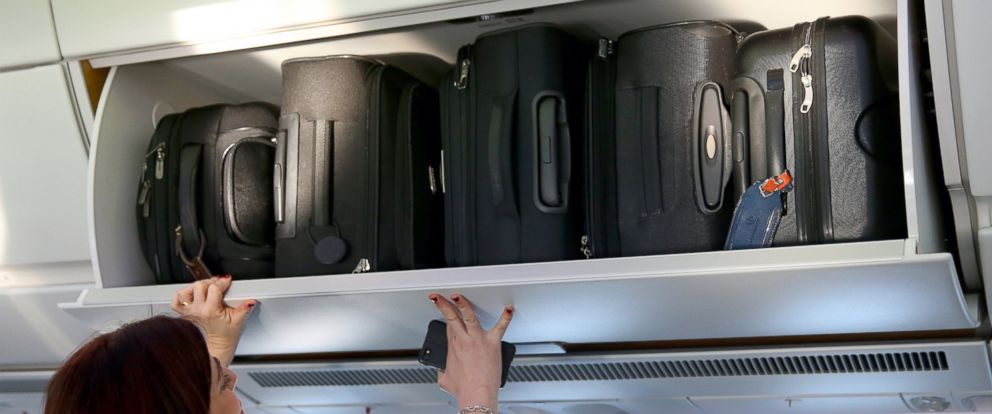 suitcase size for overhead bin