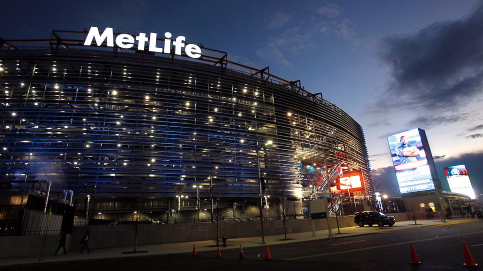 In this file photo, the exterior of MetLife Stadium is pictured on Jan. 1, 2012 in East Rutherford, N.J.