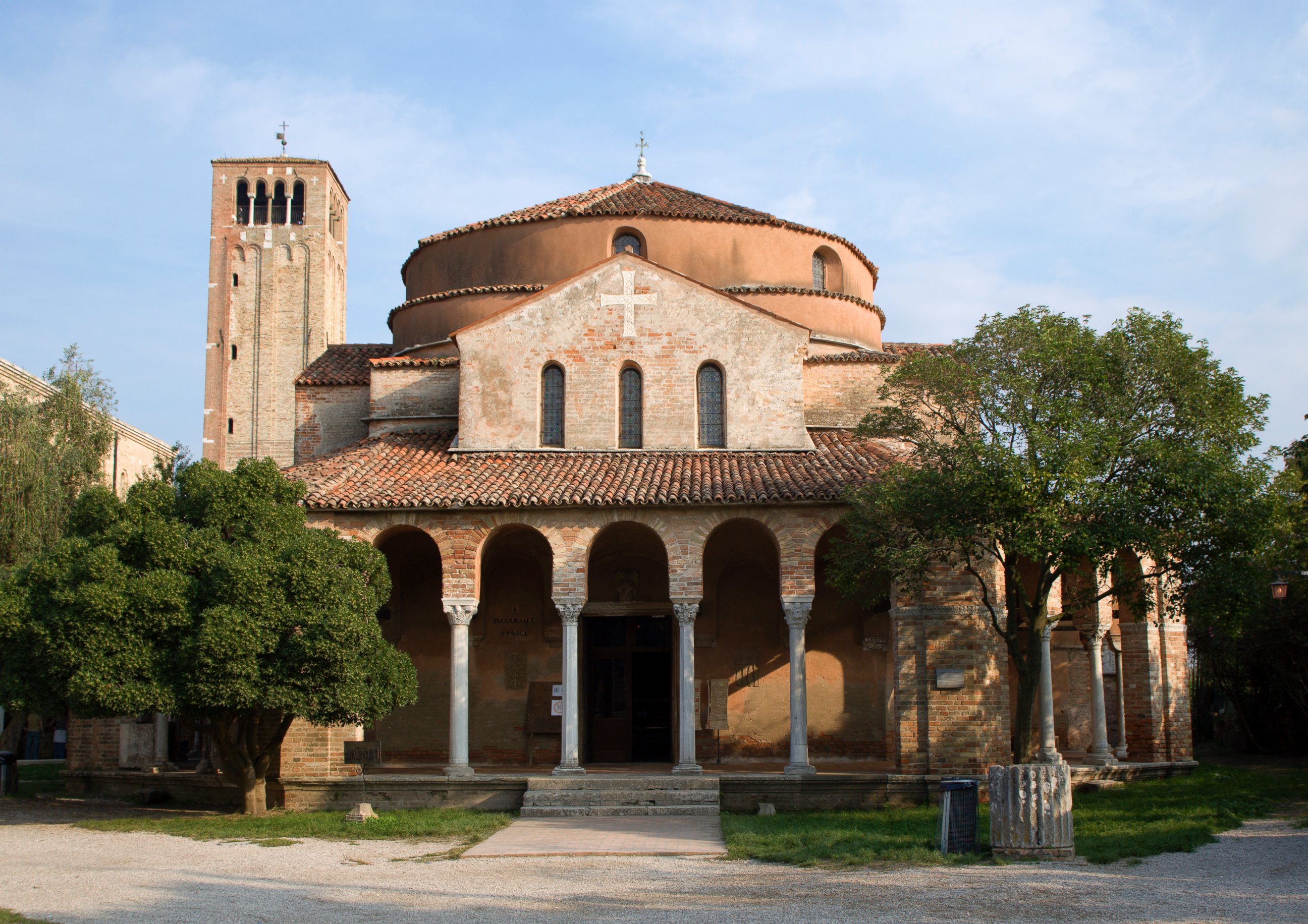 PHOTO: The Church of Santa Fosca on the deserted lagoon island of Torcello, Italy is pictured in this undated file photo. 
