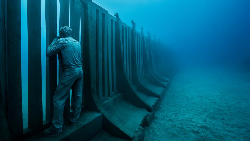 The Museo Atlantico is Europe’s first underwater museum.